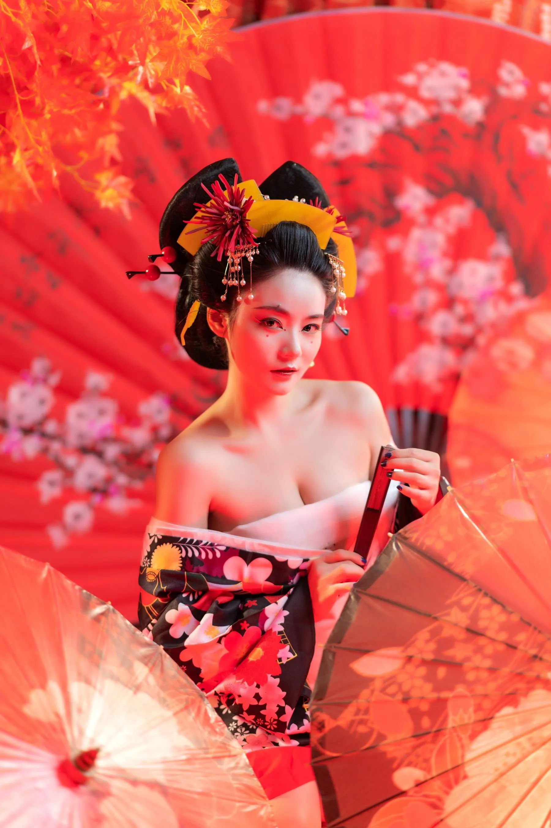 [艺图语] 2022.06.22 扇姬 莫妮卡 [26P]插图1